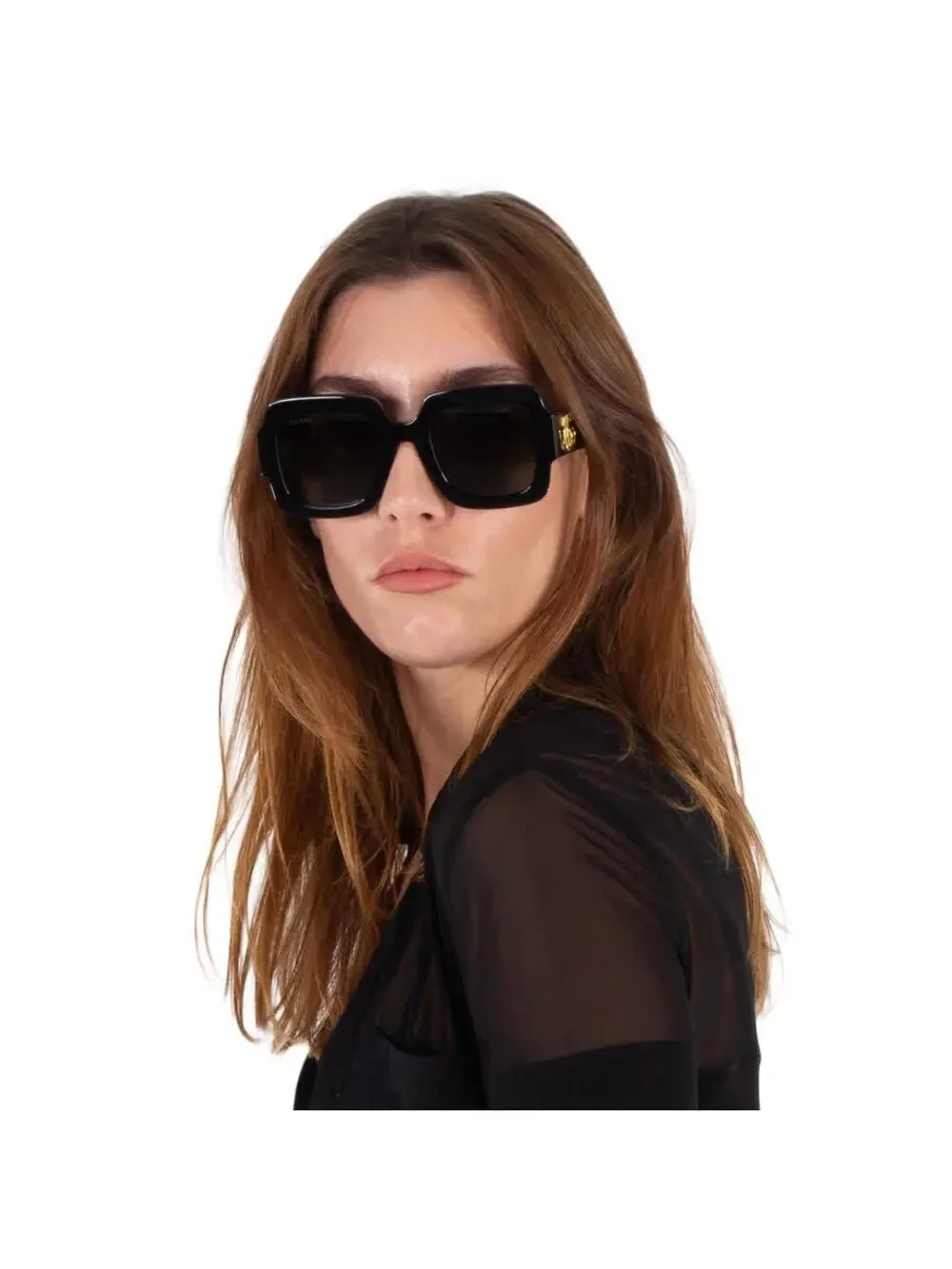 Gucci Grey Square Ladies Sunglasses 50 #265189G20B